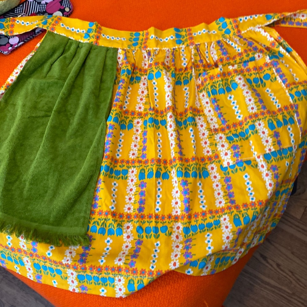Apron handmade vintage style.